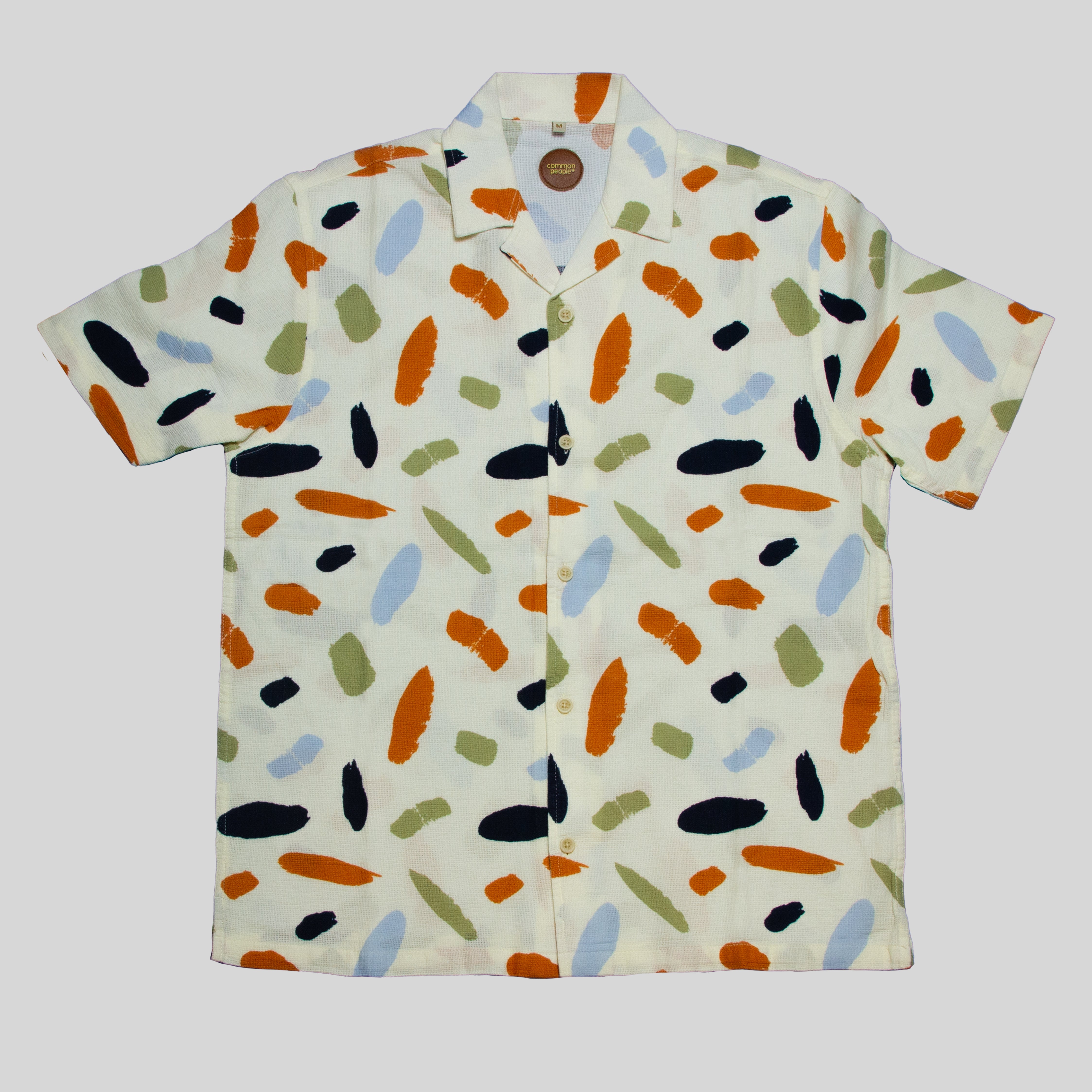 CONTOUR SHORT SLEEVE SHIRT - ECRU