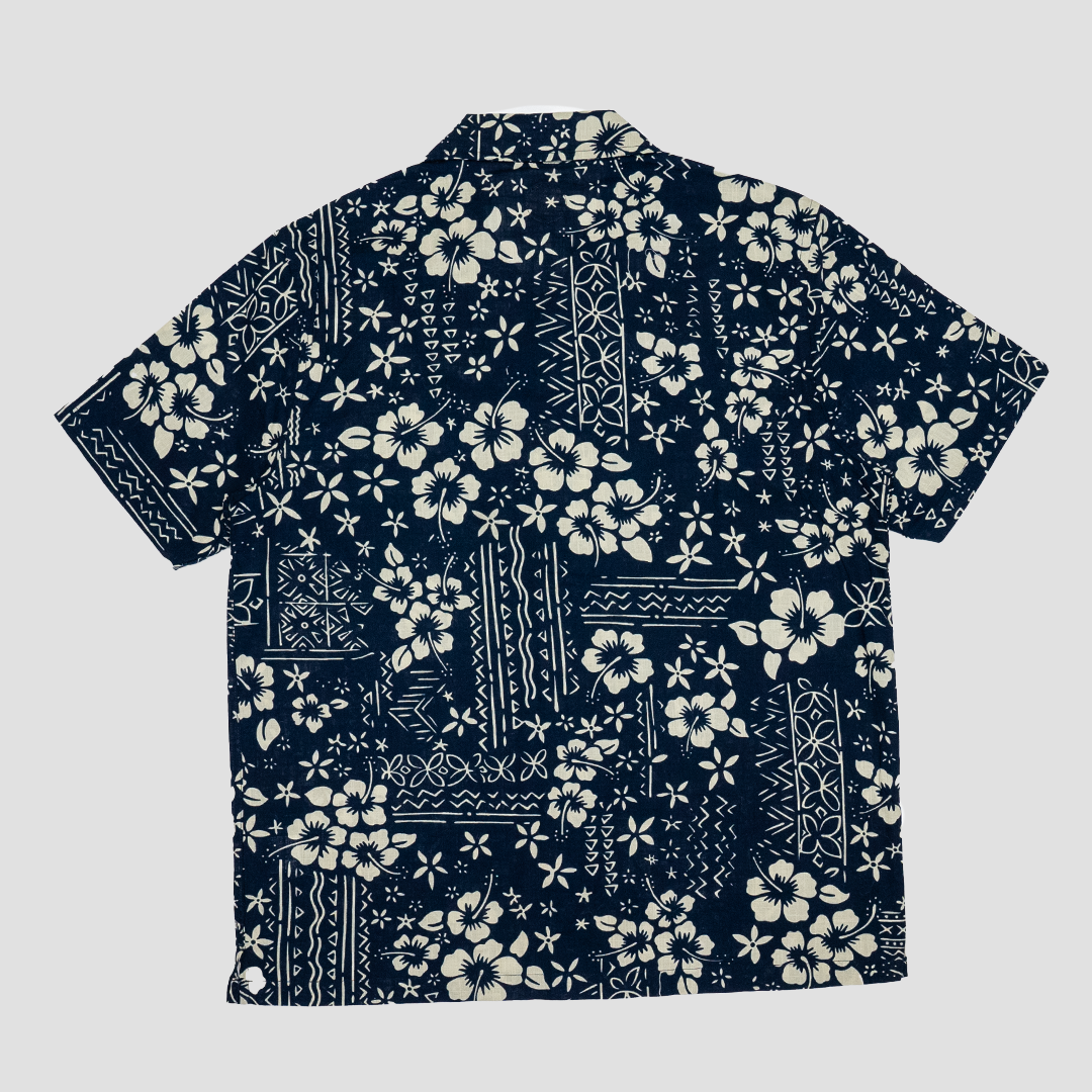 ALOHA SS SHIRT – NAVY