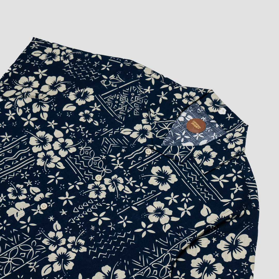 ALOHA SS SHIRT – NAVY