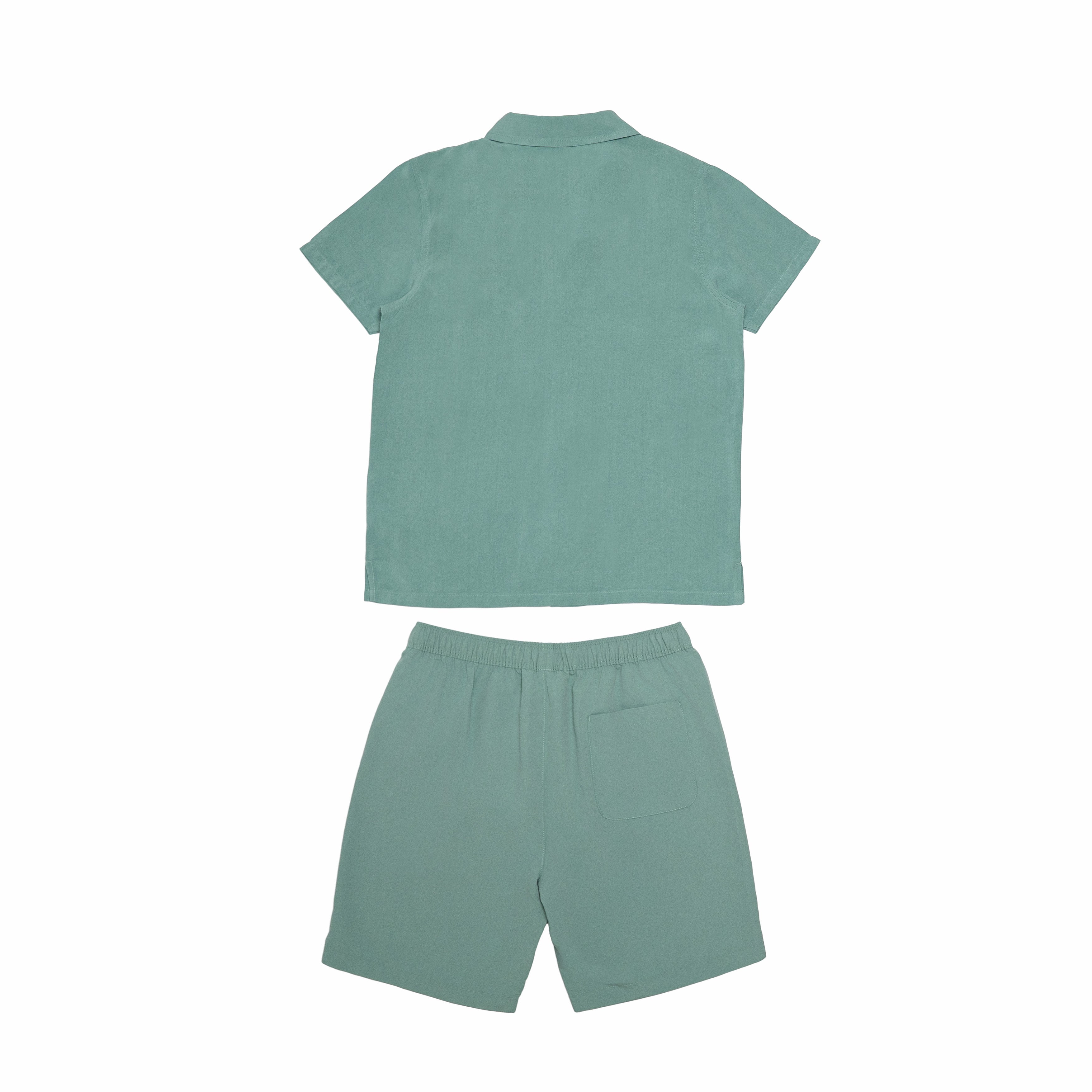 PALM SWIM SHIRT (CO-ORD)