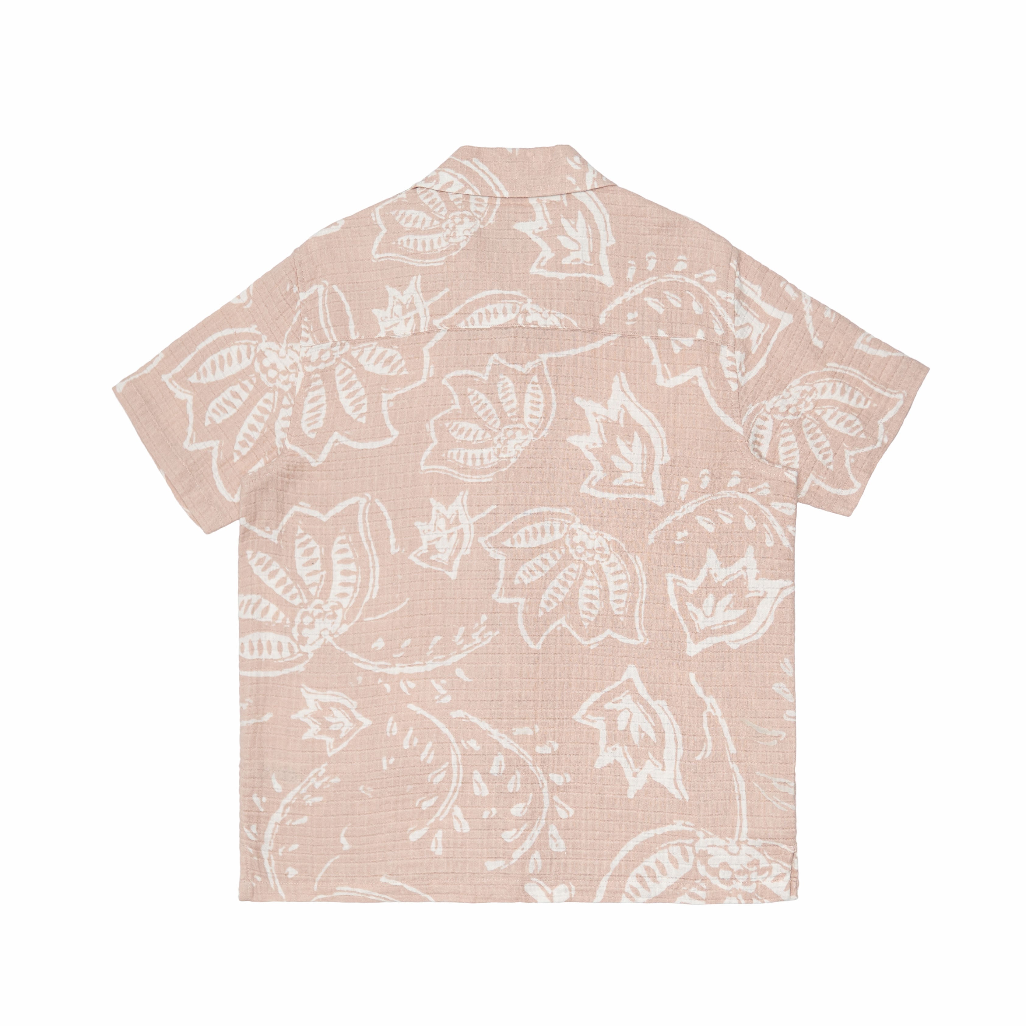 WILLS GAUZE SS SHIRT PINK