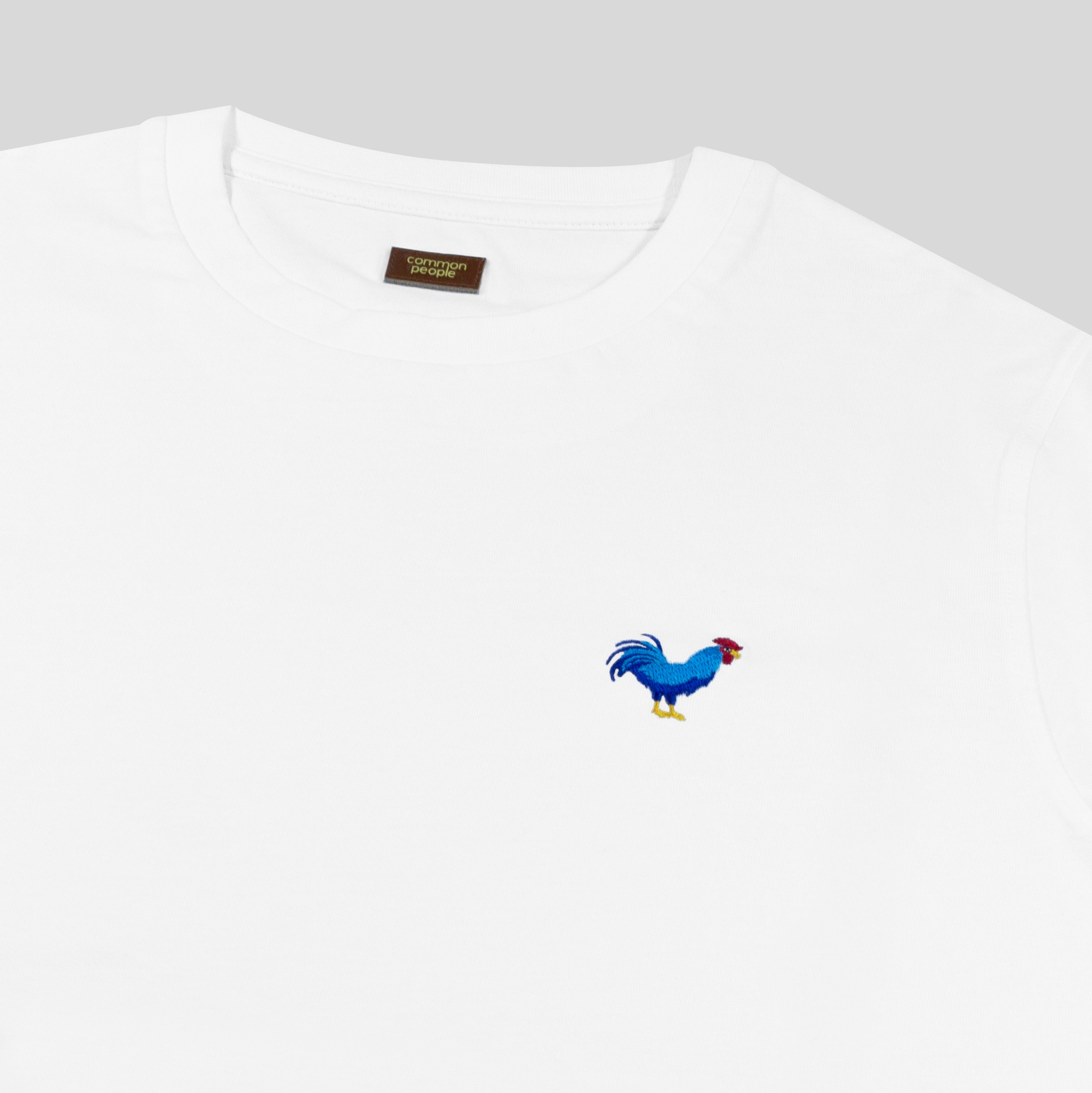 EMBROIDERED T-SHIRT - COCKEREL