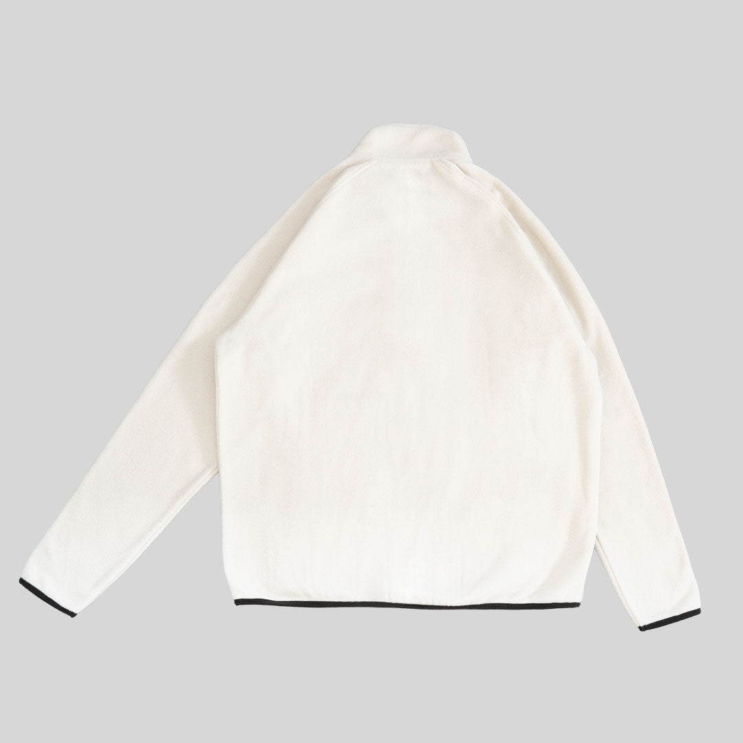 BEAR ZIP JACKET – ASH WHITE