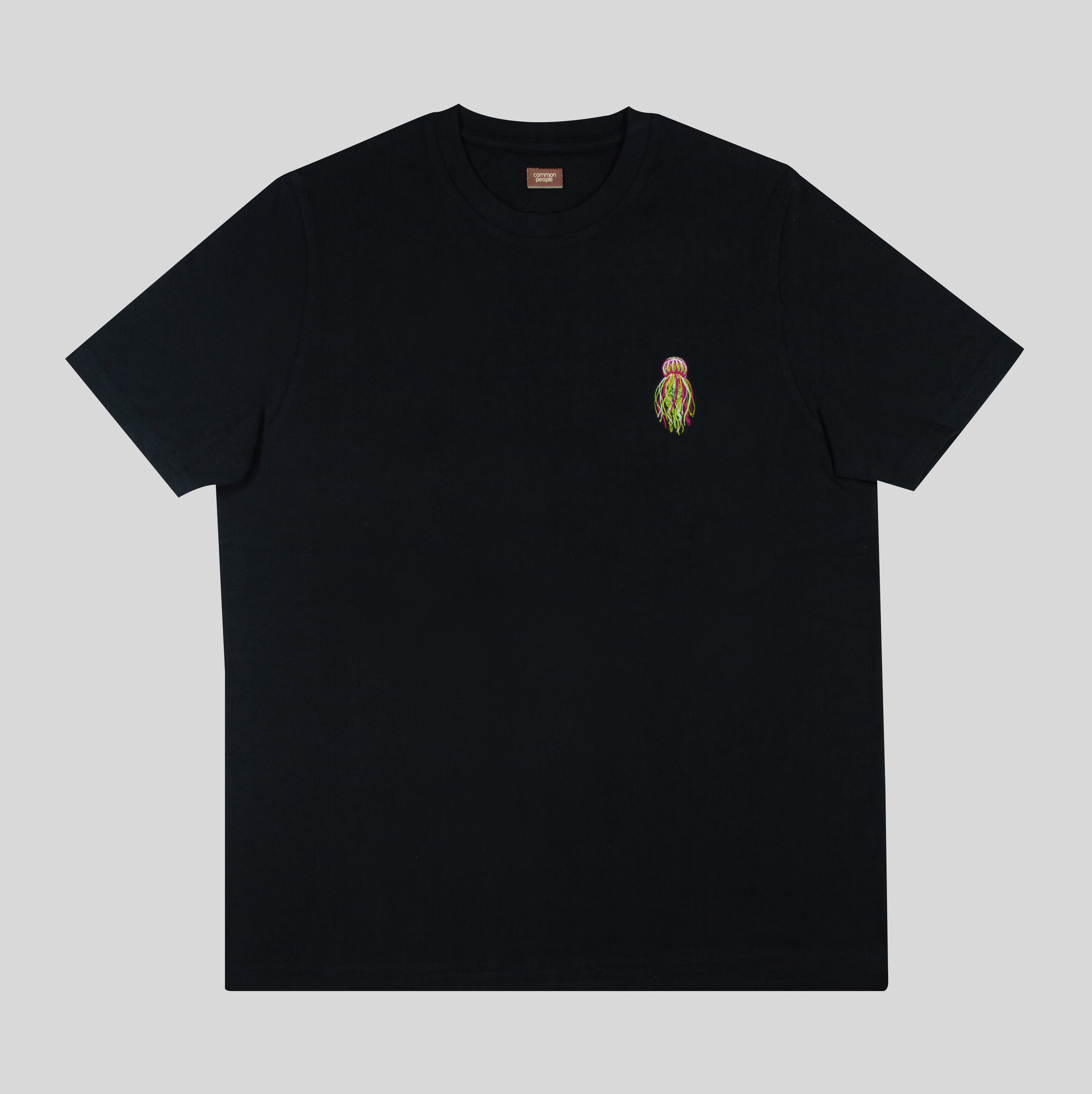 EMBROIDERED T- SHIRT - JELLYFISH