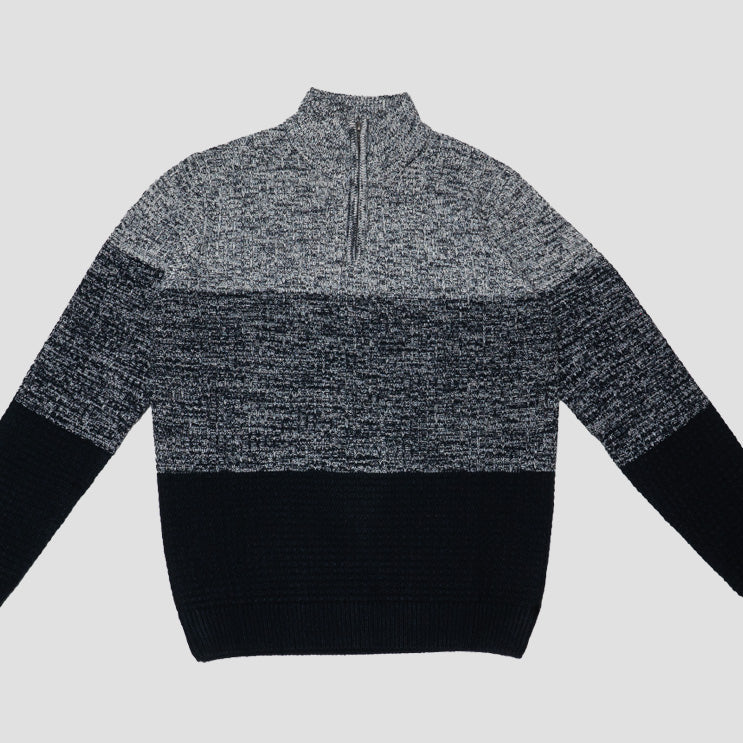 SHORE BLOCK COLOUR QUARTER ZIP