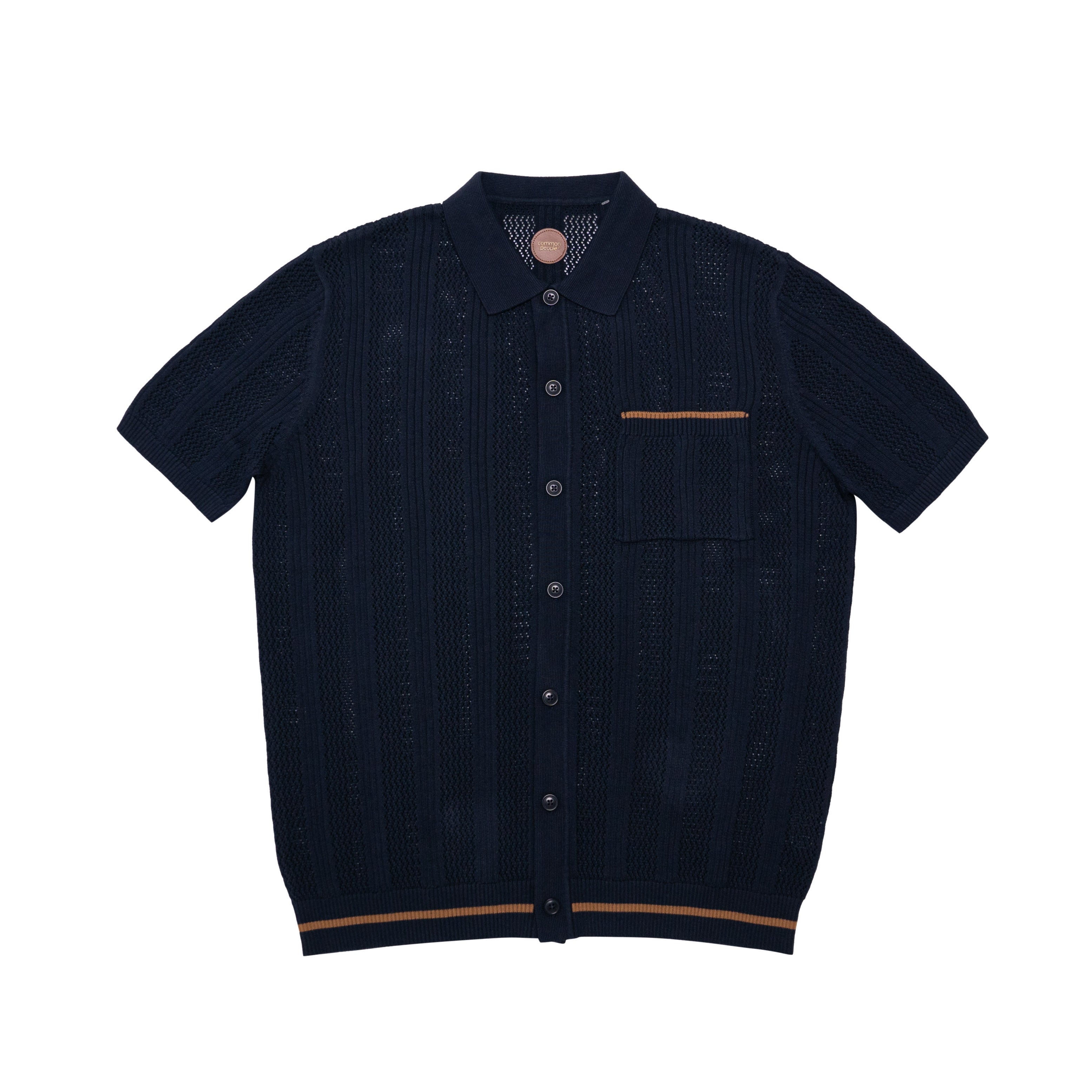 WONDER SHORT SLEEVE POLO - NAVY