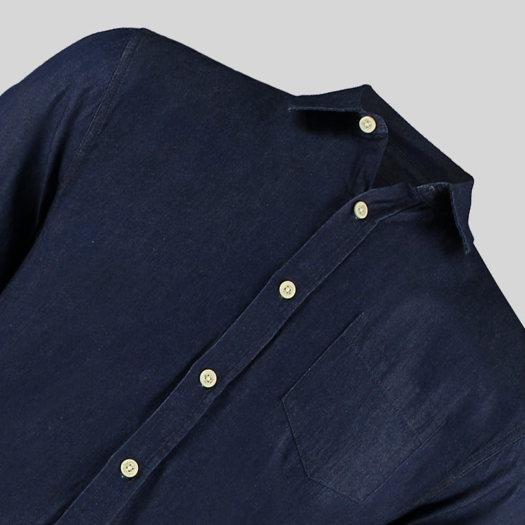 60Z DENIM SHIRT - BLUE