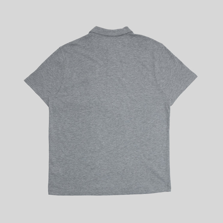 SUNNY GREY MARL PIQUE POLO