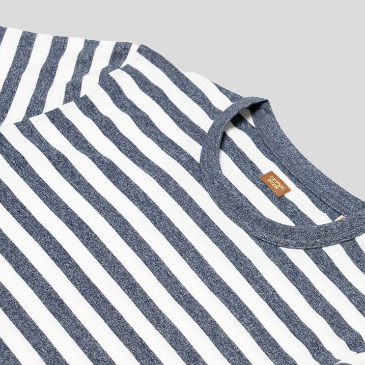 GOLD SS STRIPED T-SHIRT - BLUE