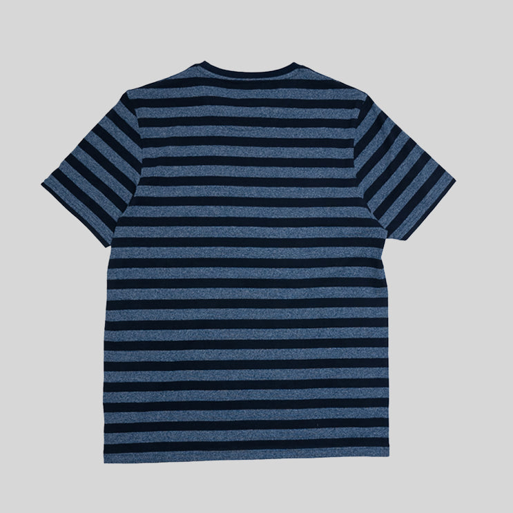 FIELD NAVY STRIPE MARL T-SHIRT