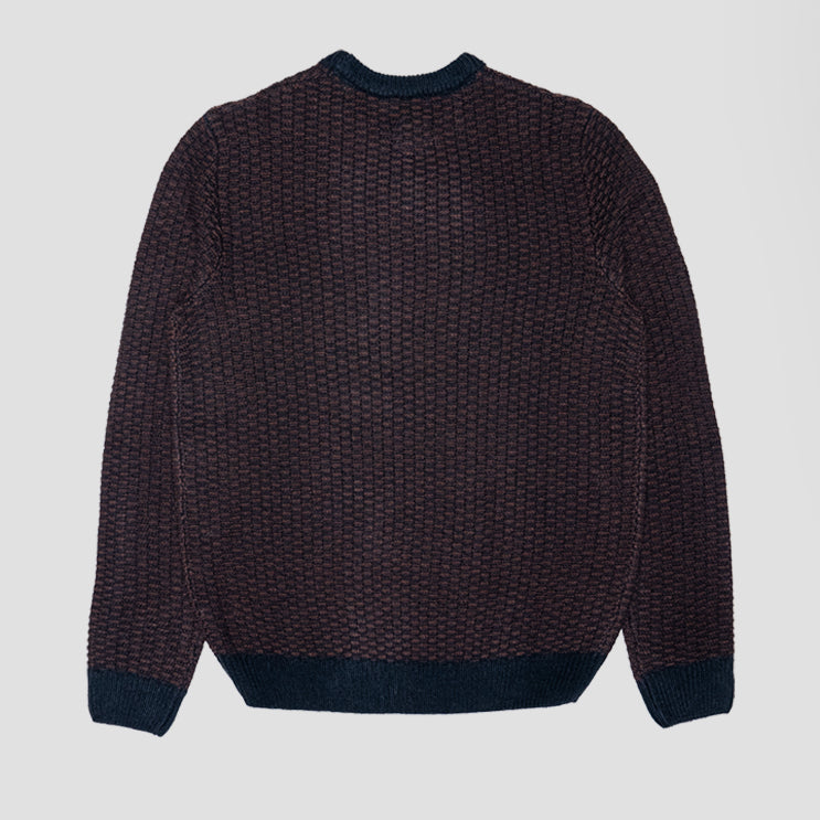 MEN'S FISHSCALE KNIT CREW