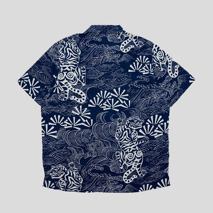 ZUSHI SS SHIRT - NAVY