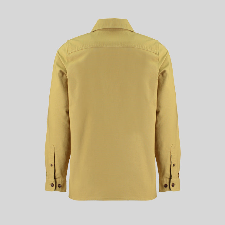 TWILL OVERSHIRT MUSTARD