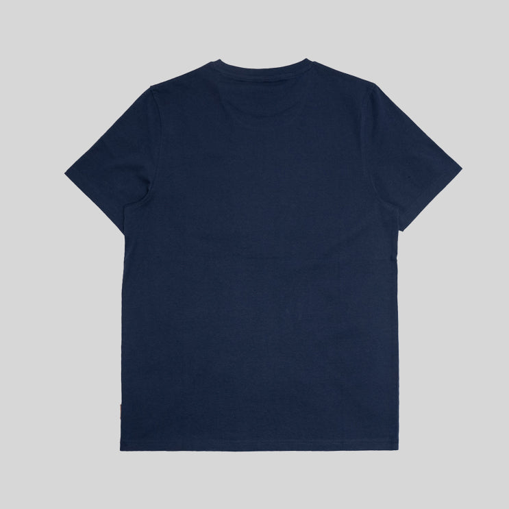 UNION NAVY YOOJI EMB T-SHIRT